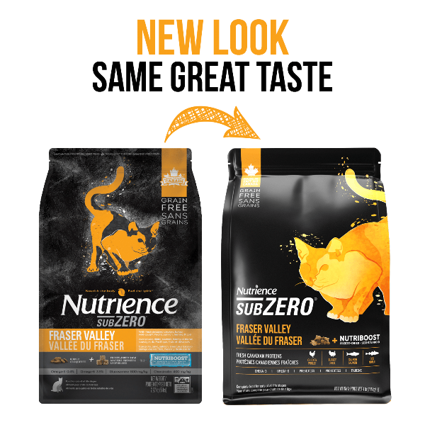 Nutrience SubZero Fraser Valley High Protein Dry Cat Food - Grain-Free, Natural Ingredients for Adult Cats - Perfect for Indoor & Outdoor Felines
