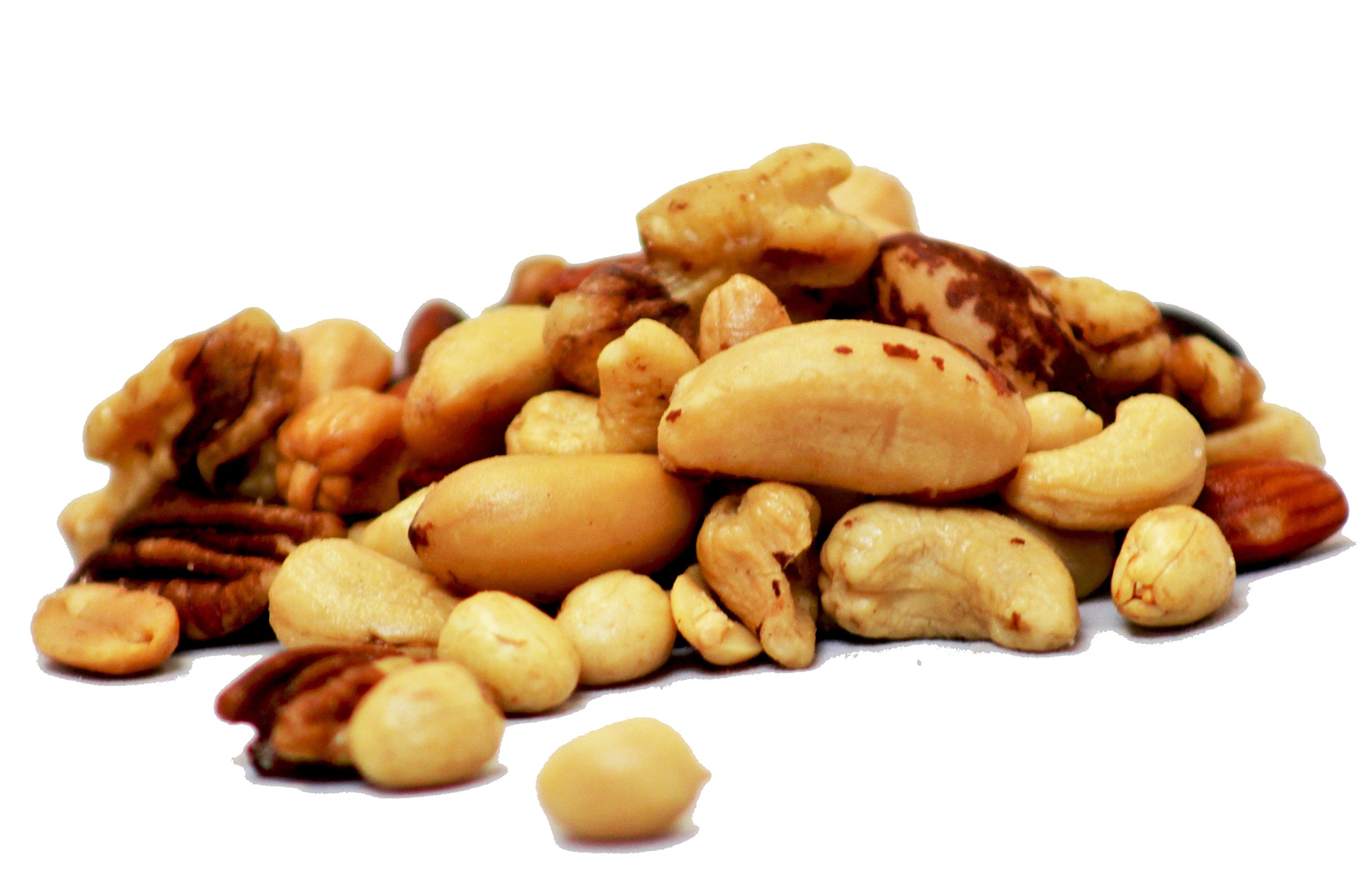 Premium Gourmet Raw Mixed Nuts by Its Delish - 1 lb Bulk Bag of Almonds, Cashews, Walnuts & More | Healthy Snacks for Office, Travel & Home