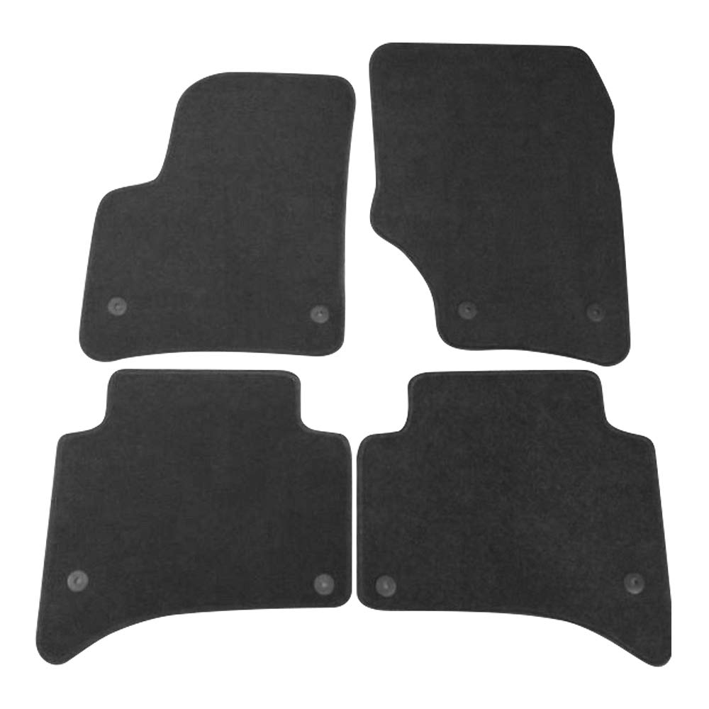 FREEMOTOR802® Premium Nylon Car Floor Mats for 2003-2010 Porsche Cayenne - 4PCS Non-Slip Black Custom Fit Floor Liners | Durable Interior Accessories Replacement for All-Weather Protection & Easy Cleaning