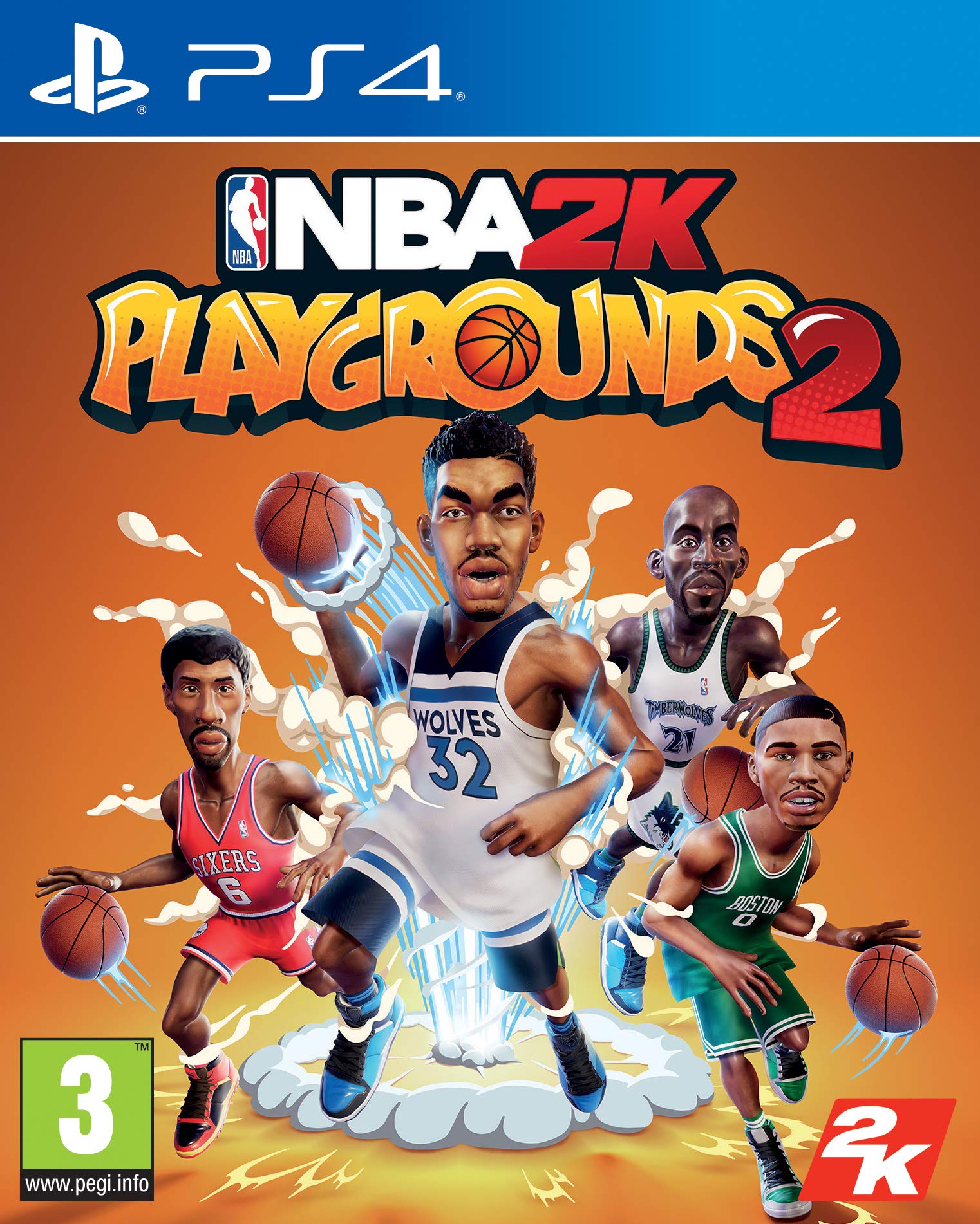 NBA 2K Playgrounds 2 for PlayStation 4 - Arcade Basketball Video Game - Perfect for Family Fun & Competitive Multiplayer Gaming