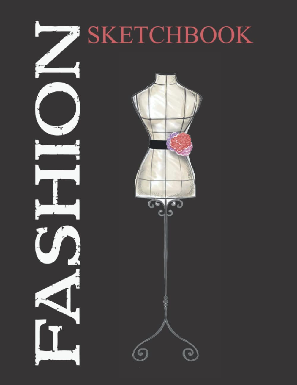 Fashion Sketchbook for Designers & Beginners - 120 Pages Large 8.5