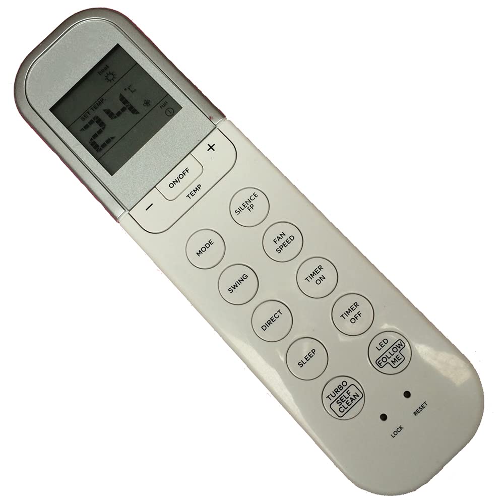 RCECAOSHAN Replacement Remote Control for Mirage Rg36b/bge Air Conditioner - Compatible with AC Units, Perfect for Home & Office Cooling