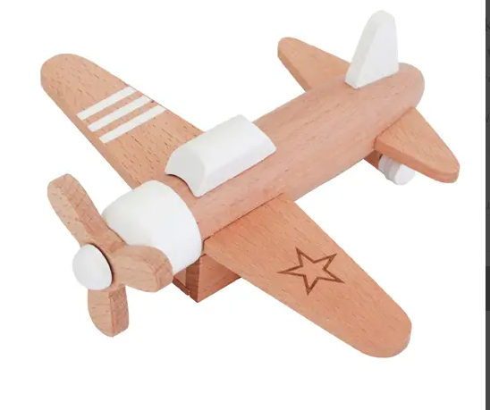 Wind Up Propeller Plane Toy - Classic Hand Crank Flying Airplane for Kids - Fun Outdoor & Indoor Play for Boys and Girls