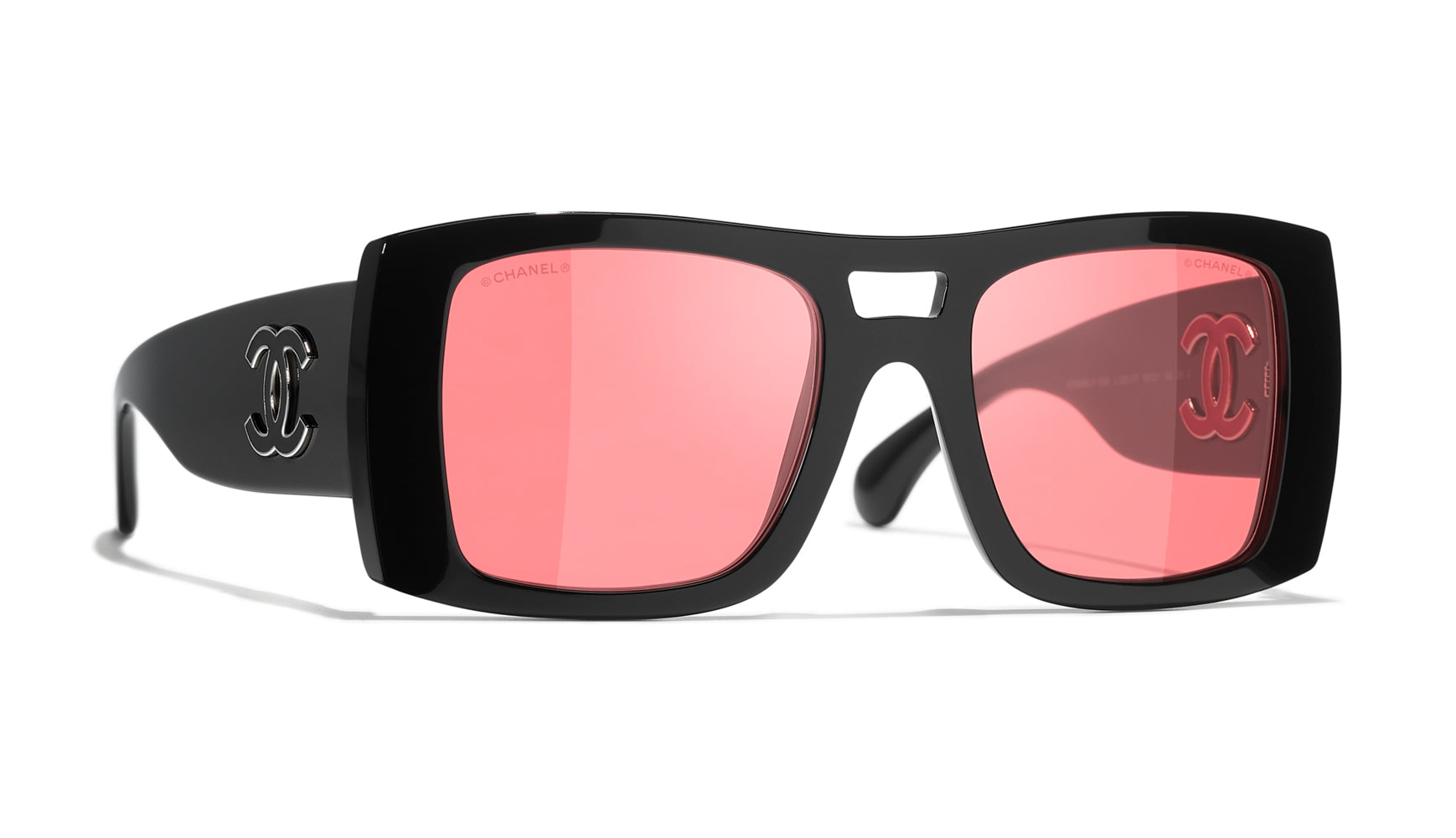 Black/Red Pink