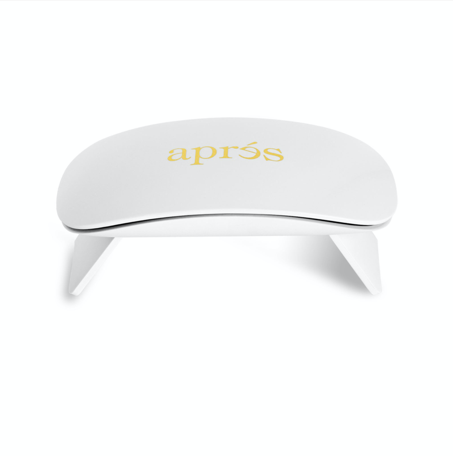 Apres Rechargeable X Lite White - Portable LED Nail Lamp for Gel Polish Curing, Fast & Even Drying at Home or Salon