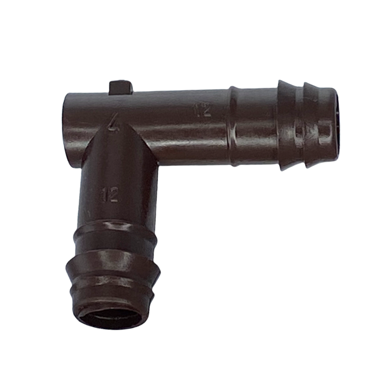 Netafim T12ELL 12mm Insert Elbow Drip Irrigation Fitting - Perfect for Greenhouse, Garden, and Farm Irrigation Systems