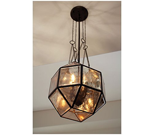Seagull Lighting 6534401-782 One Light Pendant in Heirloom Bronze - 8