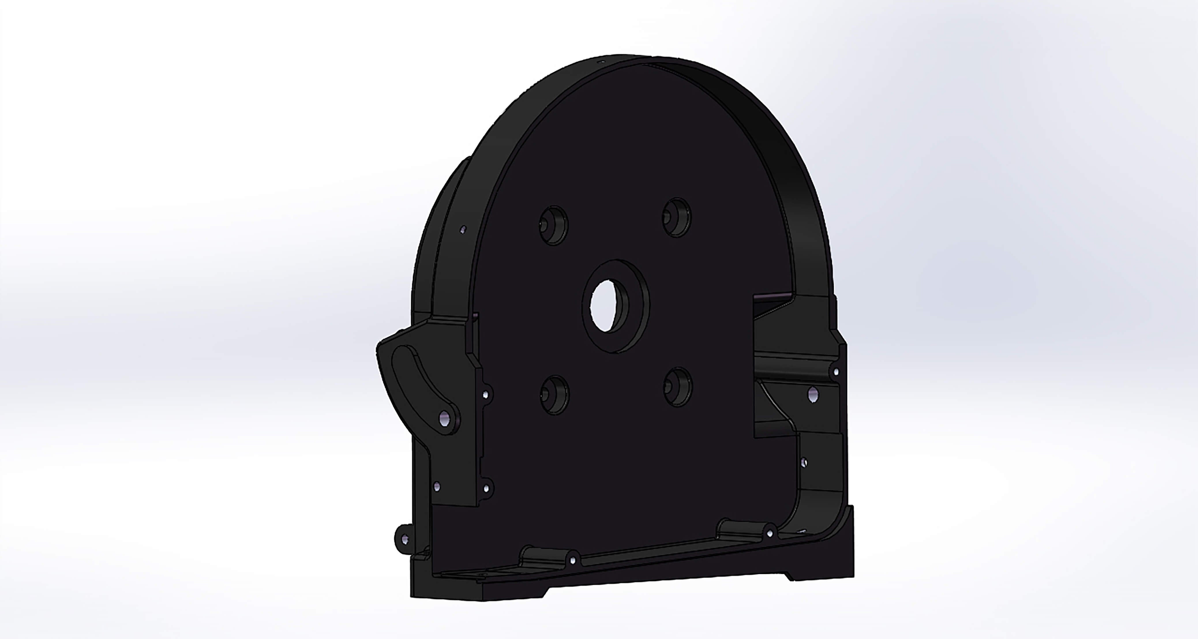 BD4801 70 Left End Cap - Replacement Part for Industrial Machinery | Perfect for Conveyor Systems, Assembly Lines & Manufacturing Equipment