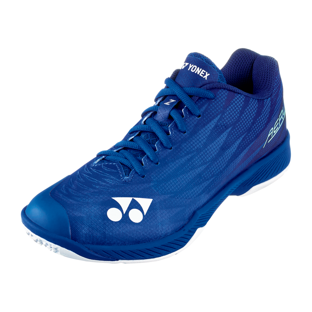 Yonex Aerus Z2 Women's Badminton Shoes - Lightweight Court Shoes for Badminton & Indoor Sports - Navy Blue - Perfect for Competitive Play & Training