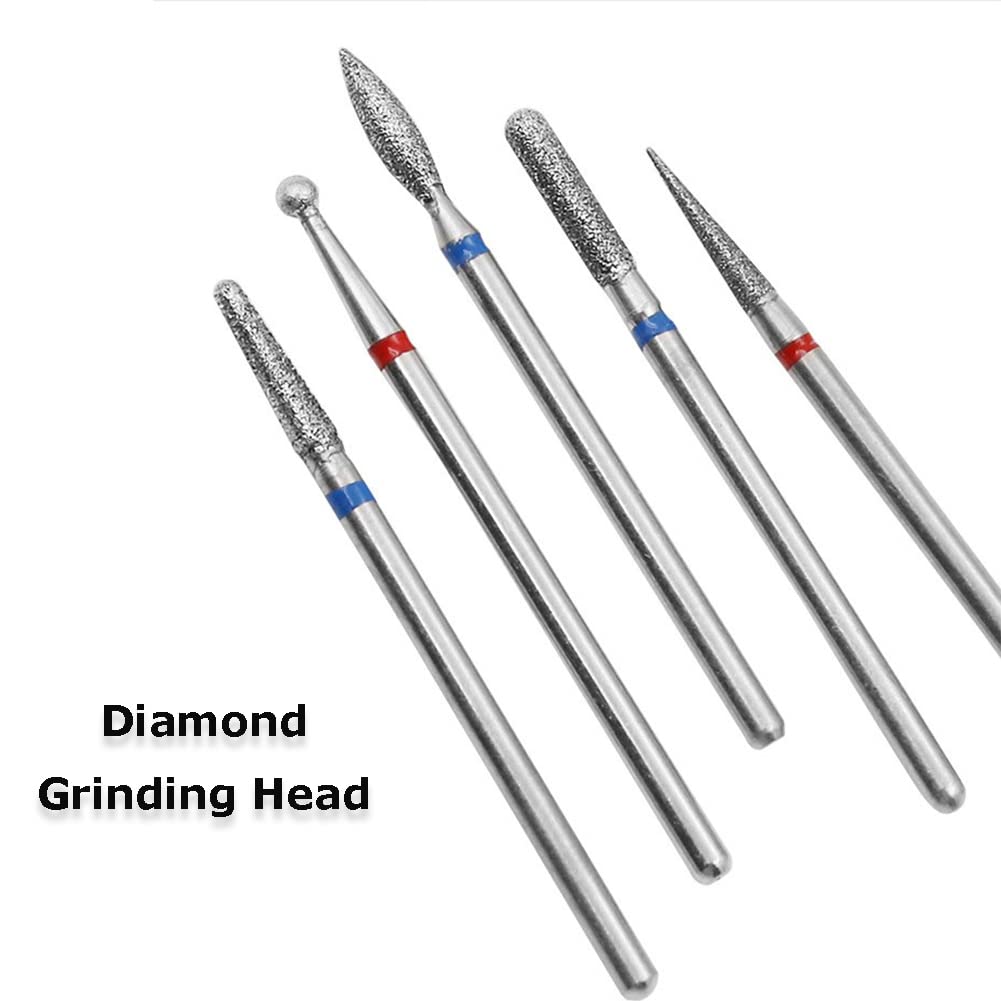 30Pcs Professional Nail Drill Bit Set for Manicure & Pedicure - Cuticle Cleaner, Dead Skin Remover, Nail File Accessories - Perfect for Nail Salons, Home Use & DIY Nail Care