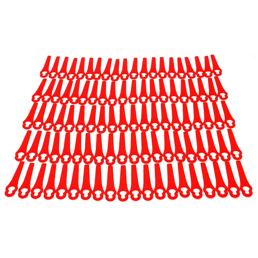 100PKS Replacement Electric Trimmer Blades for Einhell GE-CT18 Li Solo, BG-CT 18 Li, RG-CT 18/1 Li, GE-CT 18 Li K EB310DB20S - Compatible with Cordless Grass Trimmers - Perfect for Lawn Care, Garden Maintenance & Landscaping