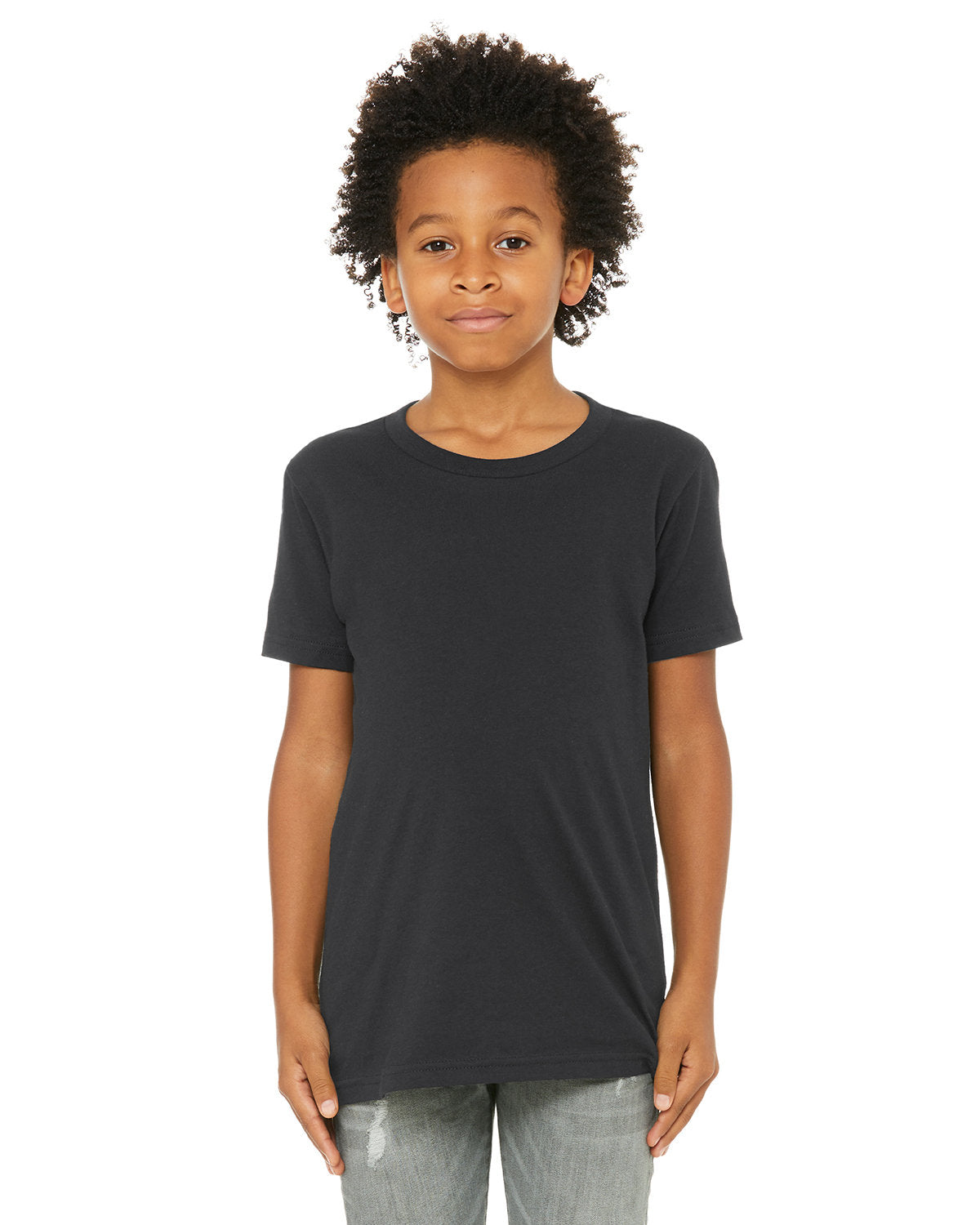 Bella + Canvas 3001Y Youth Jersey T-Shirt | Soft Cotton Short Sleeve Tee for Kids | Perfect for School, Sports & Everyday Wear