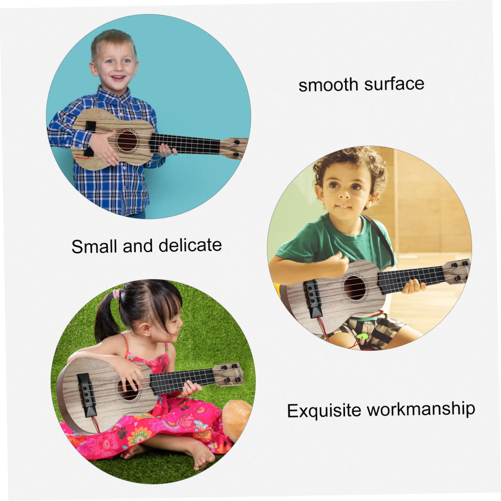 Kids Toy Guitar Mini Ukulele - Educational Musical Instrument for Children