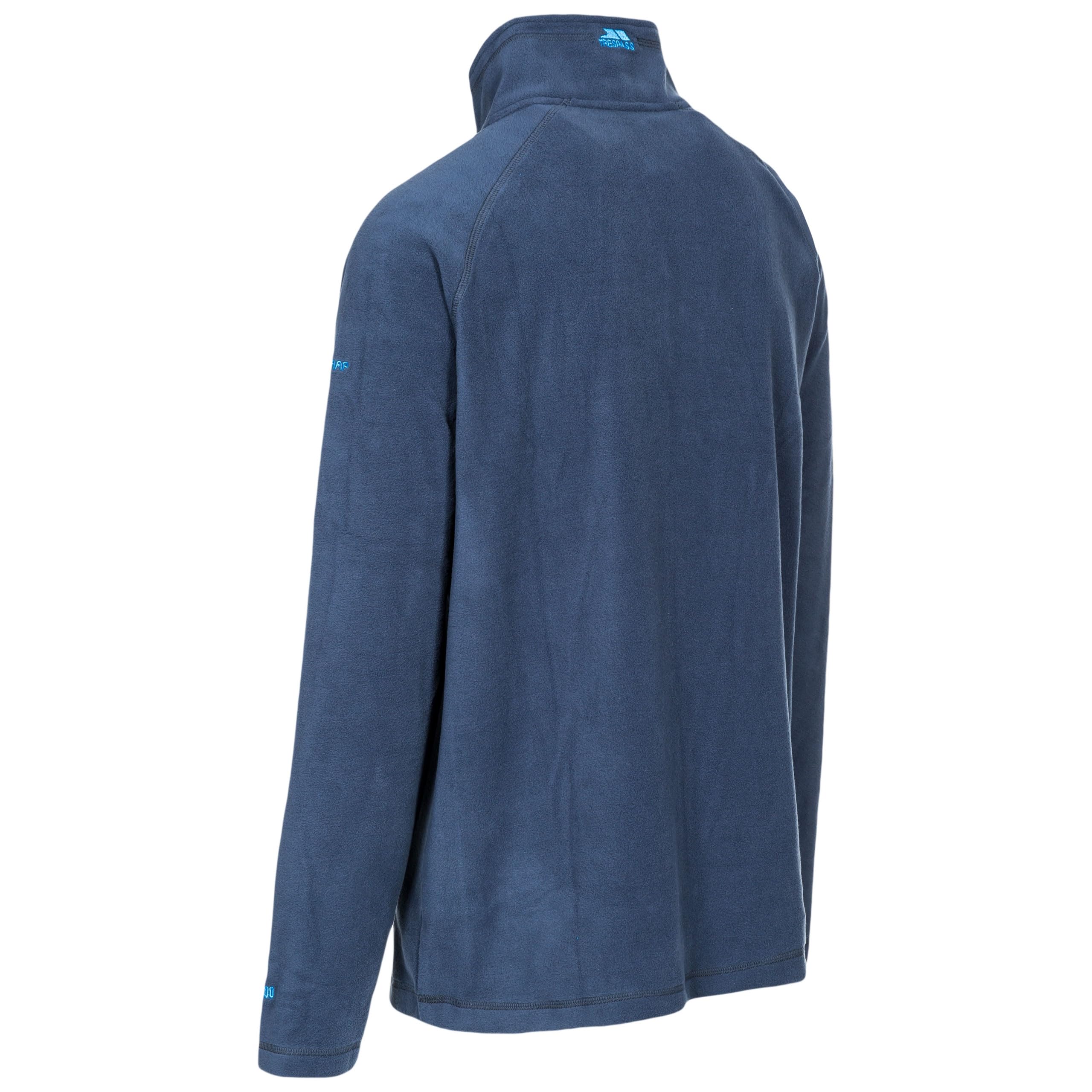 Trespass Men's Blackford Microfleece Jacket - Lightweight Warm Winter Coat for Hiking, Camping & Outdoor Activities