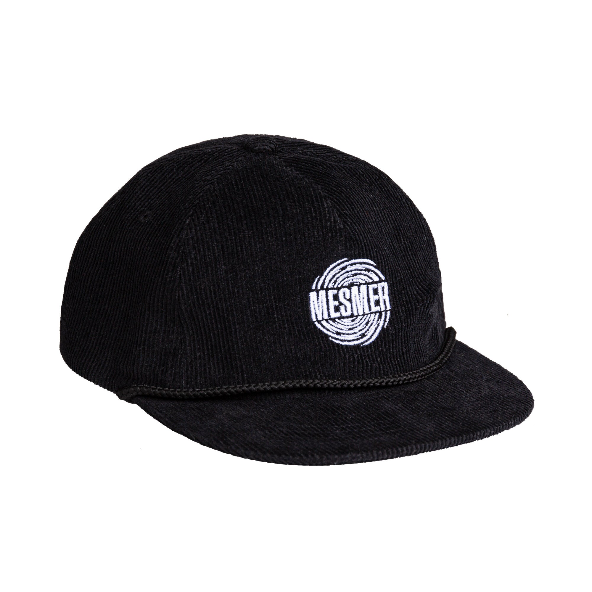 MESMER Spiral Cap Black - Stylish & Comfortable Baseball Hat for Men & Women - Perfect for Outdoor Sports, Running, Hiking & Daily Wear