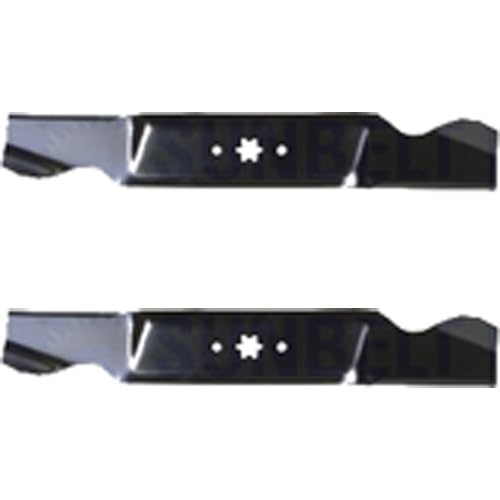 (2 Pack) High Lift Replacement XHT Lawn Mower Blades - 19.3125