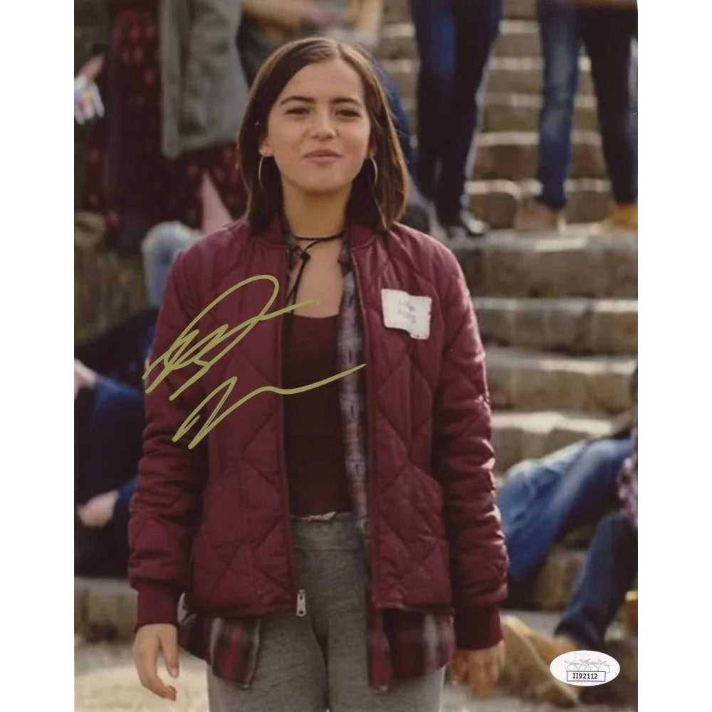 Isabela Moner Signed 8x10 Photo with JSA COA - Authentic Autograph - Instant Family & Dora the Explorer Collectible - Perfect for Fans, Memorabilia Displays & Gift Giving