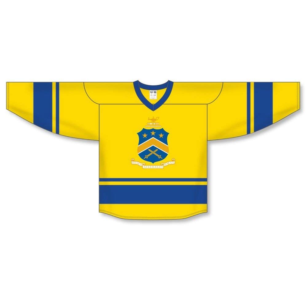 Pi Kappa Phi PI PHI Fraternity Hockey Jersey - Custom Greek Letter College Hockey Uniform for Men - Perfect for Games, Tailgating & Greek Life Events