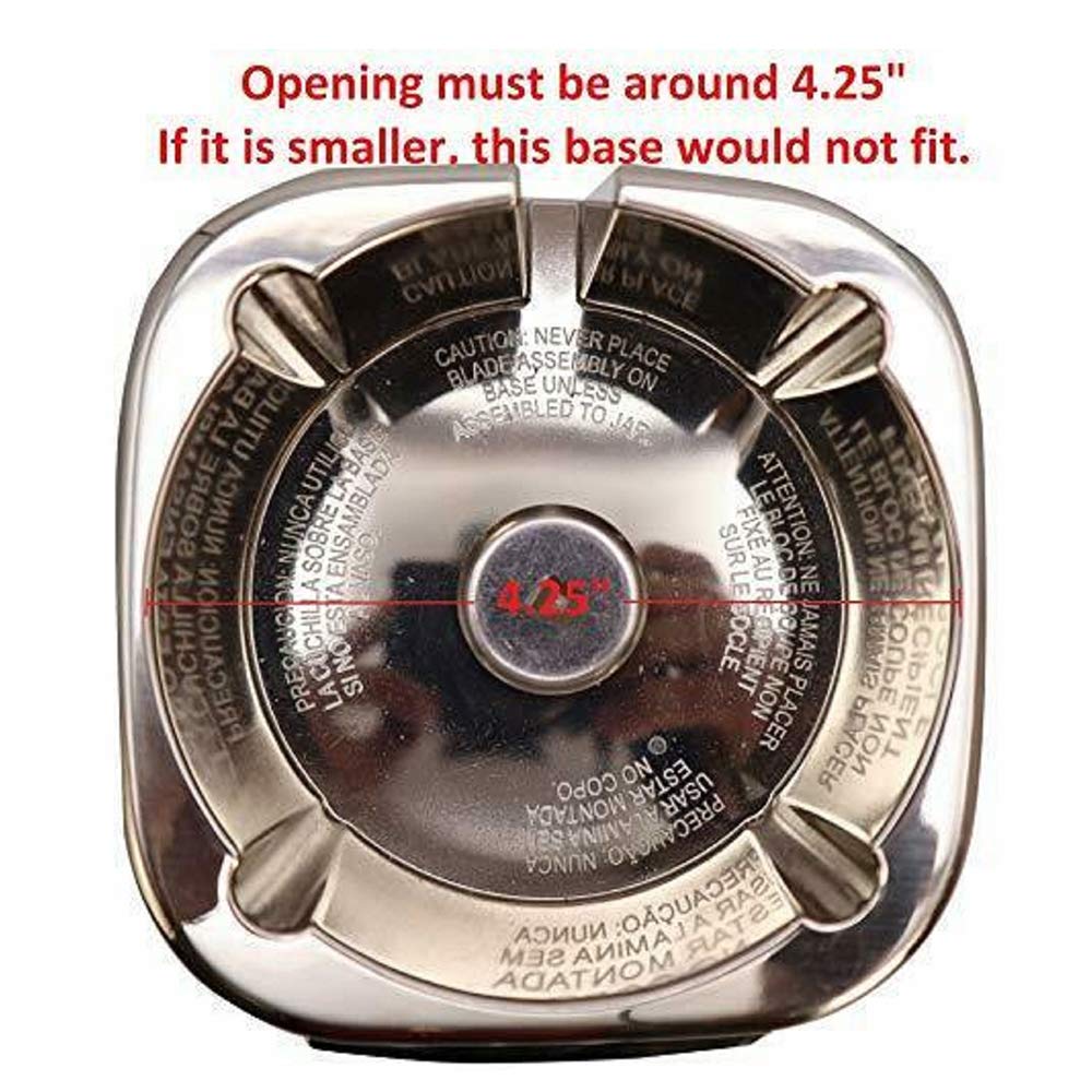 XBERSTAR Oster Pro 1200W Blender Stainless Steel Cutter - Kitchen Replacement Part