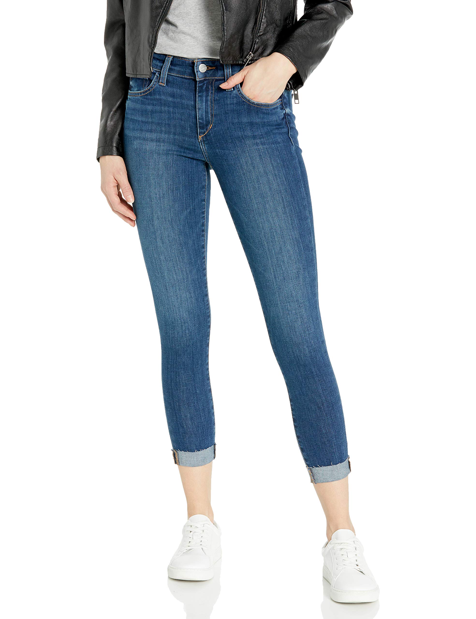 Joe's Women's The Icon Crop - Stylish & Comfortable High Waisted Workout Leggings for Yoga, Running & Gym