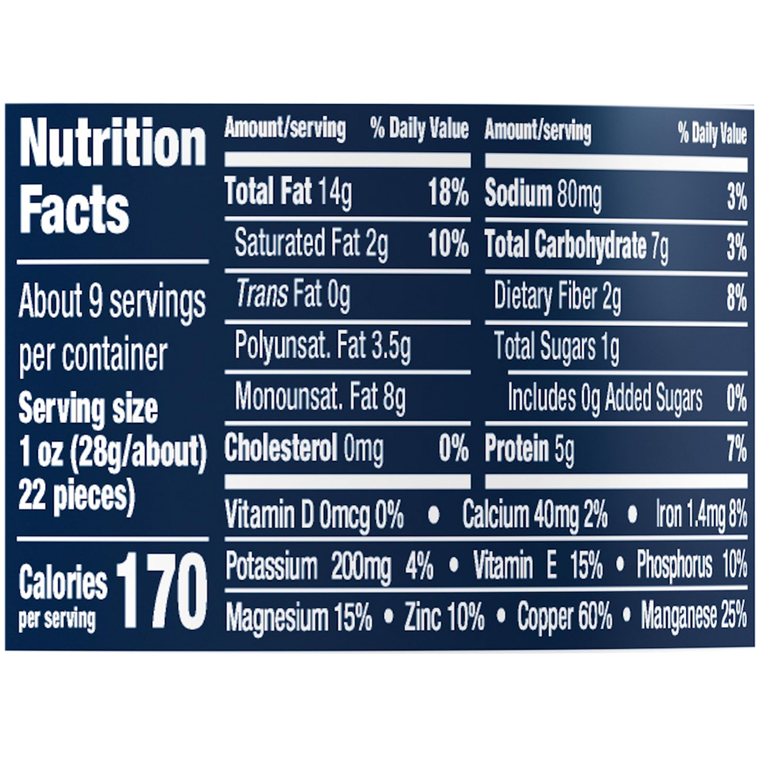 Planters Deluxe Mixed Nuts - 8.75 oz Canister with Cashews, Almonds, Pecans & Pistachios - Perfect for Snacking, Gifting & Office Use