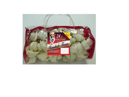Premium Dog Treats - Doglicious 4-5 Inch White Bones in Resealable Bag for Small & Medium Dogs | Perfect for Training Rewards, Dental Chews & Playtime