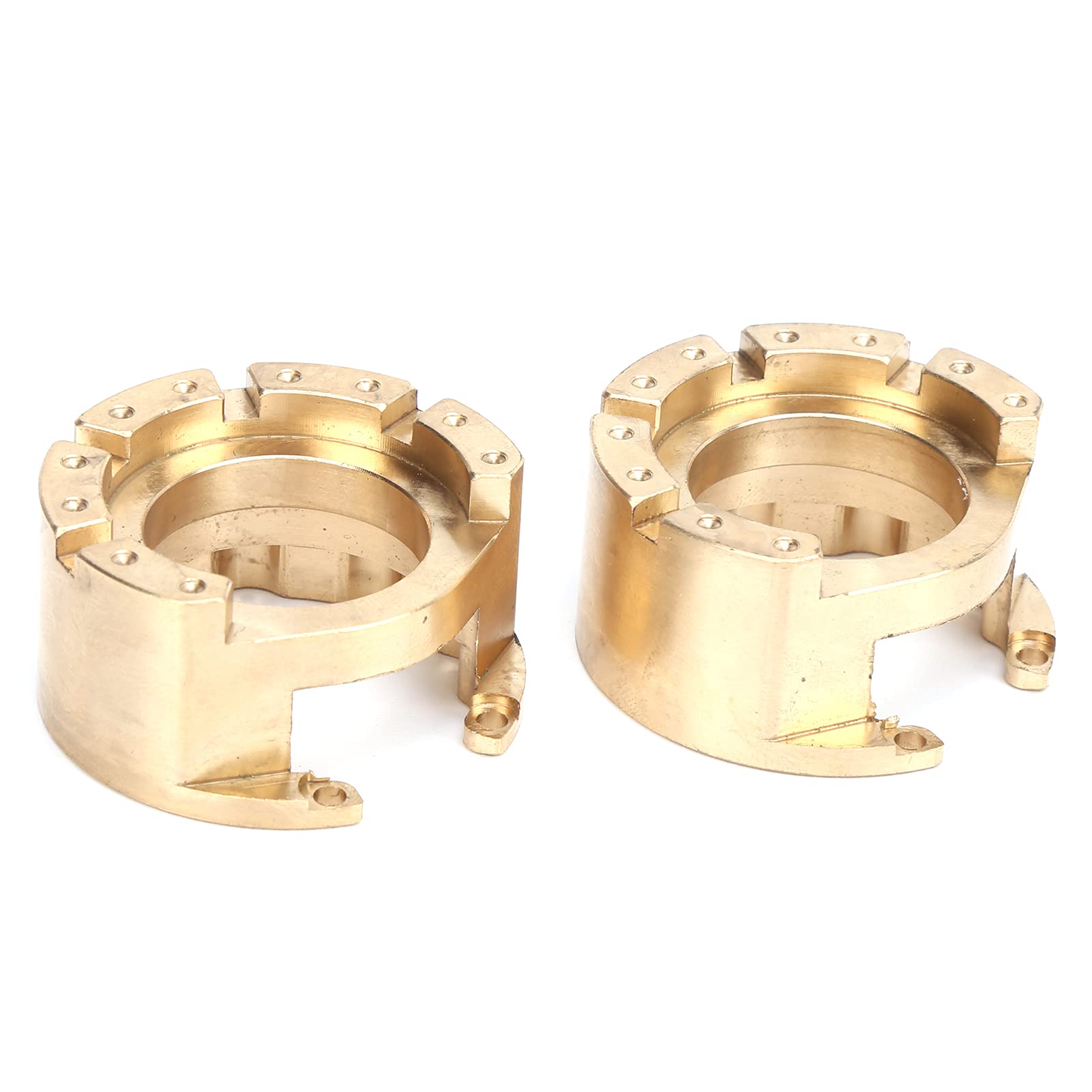 Janzoom RC Heavy Duty Brass Counterweight - High Strength, Anti-Rust Gear Cover for 1/10 Scale RC Cars | Shockproof Performance Upgrade for Off-Road Racing & Crawling