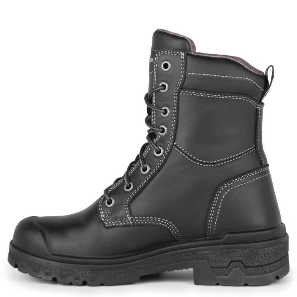 Acton Fierce Women's Size 8 Steel Toe Work Boots with Internal MET Guard - Safety Shoes for Construction, Warehouse & Industrial Work (Model 9304-11)