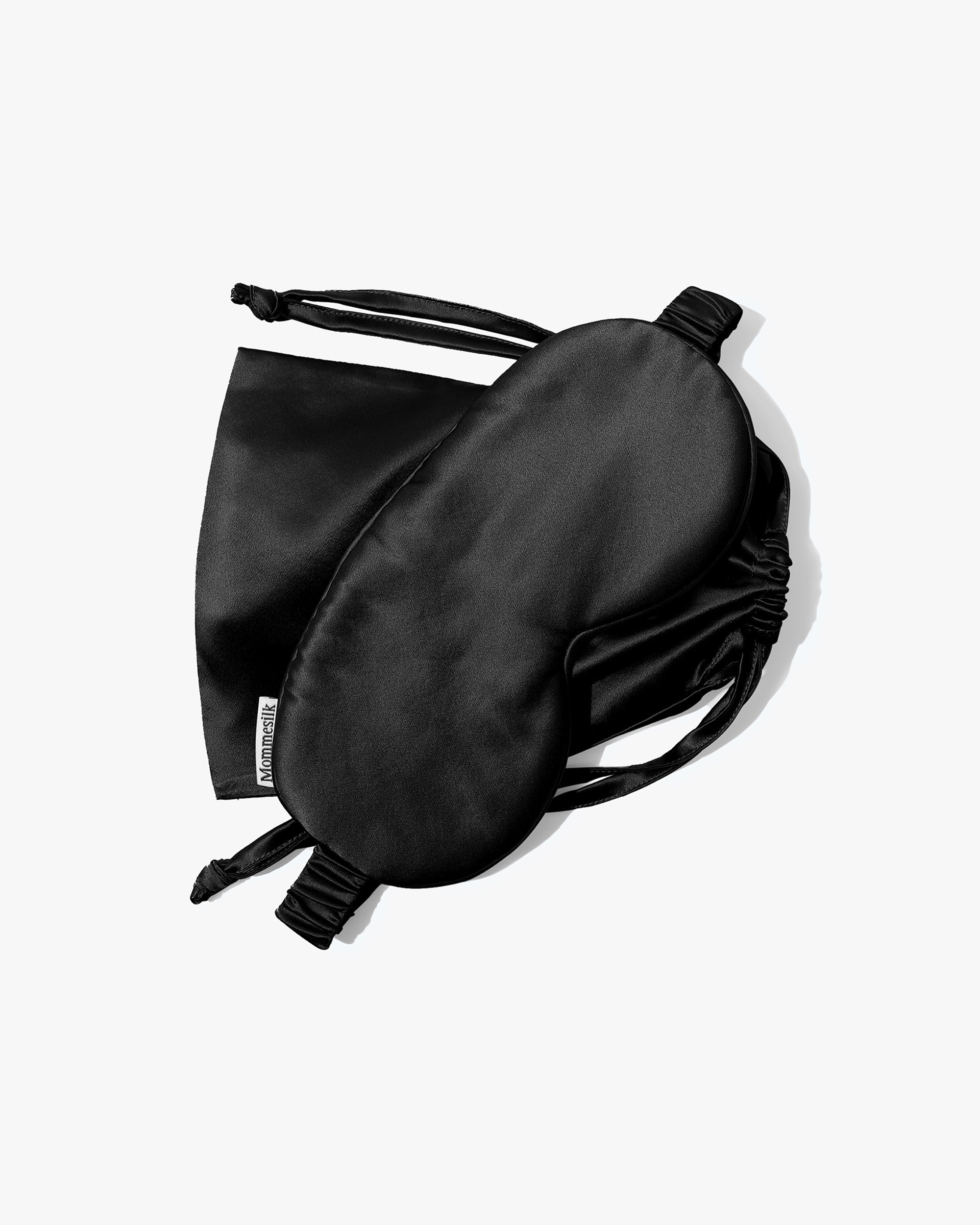 22mm Silk Sleep Mask for Women & Men - Soft & Breathable Eye Cover with Drawstring Bag - Perfect for Travel, Meditation & Relaxation