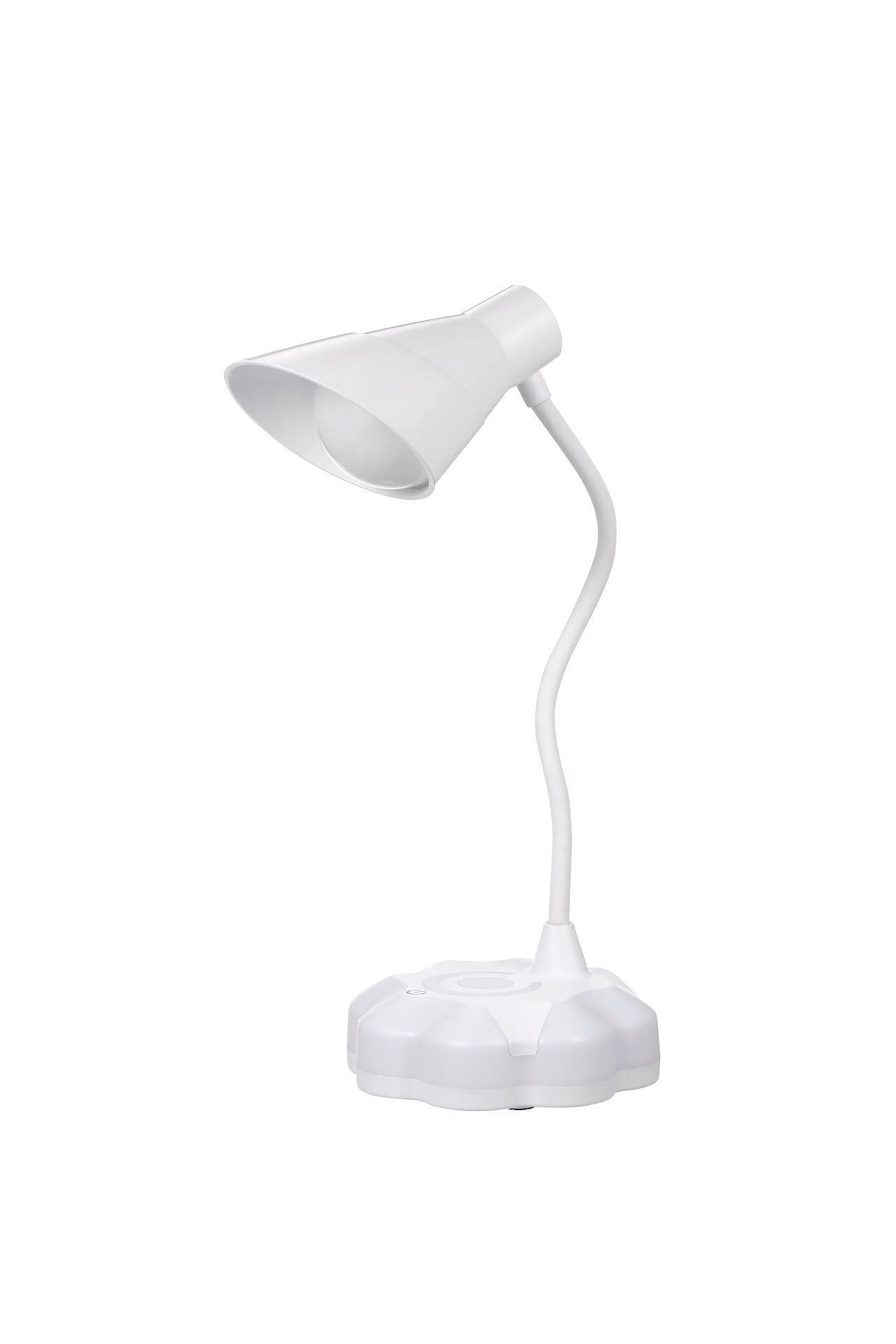KY LEE LED Desk Lamp with Night Light - 360° Flexible Gooseneck Reading Light for Home Office, Bedroom Headboard, Study Table (Pack of 2) - Perfect for Night Reading, Working, and Relaxing