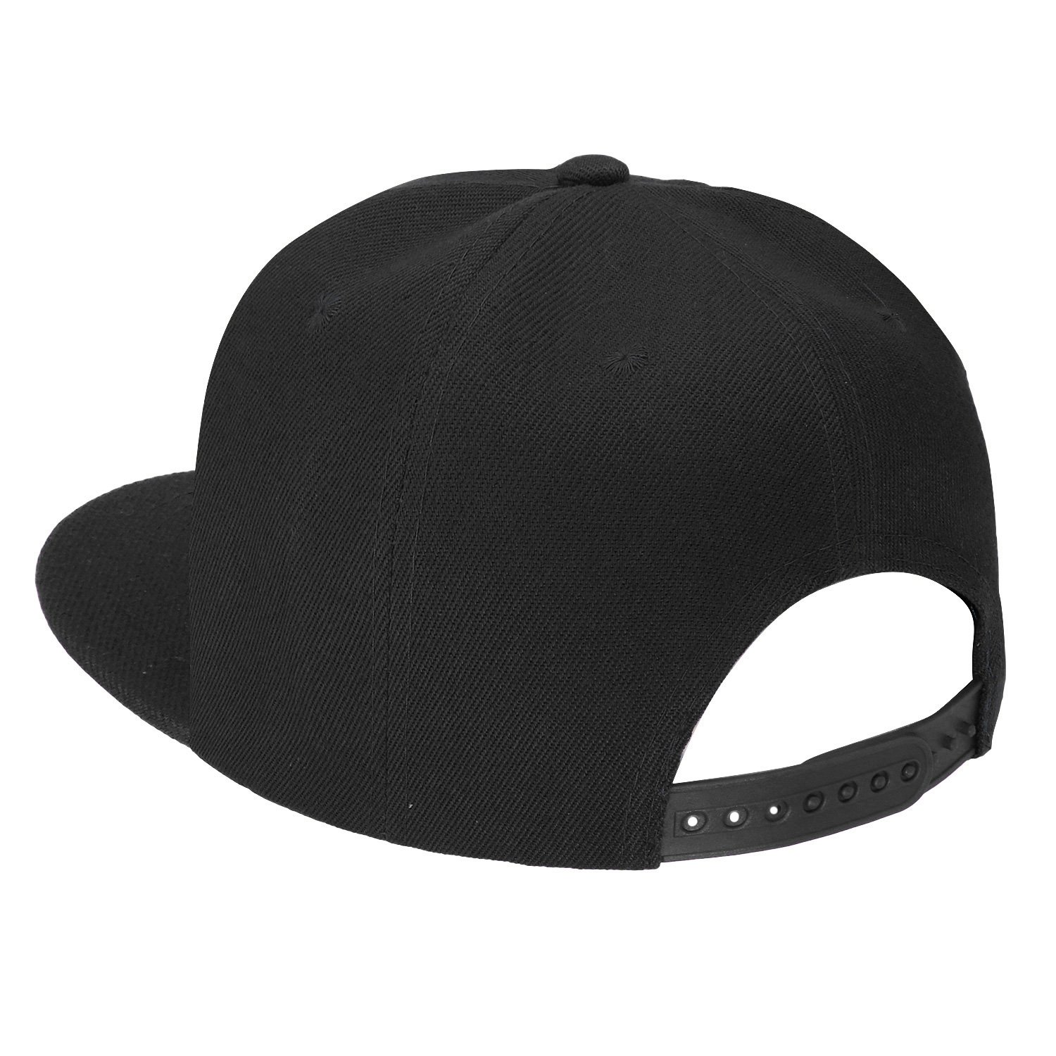 Falari 2-Pack Classic Snapback Hats - Adjustable Flat Bill Blank Solid Color Baseball Caps for Men & Women | Hip Hop Streetwear, Casual Outfits & Sports Events