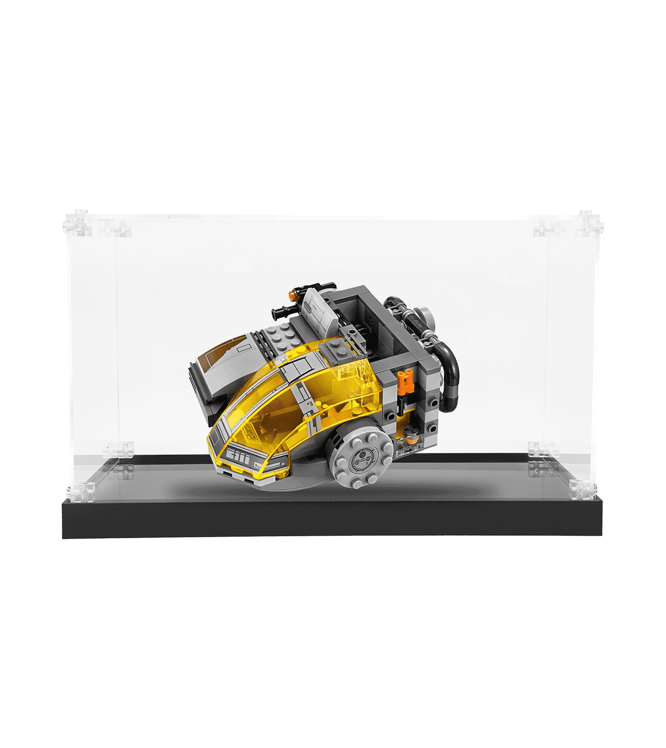 LEGO Star Wars Resistance Transport Pod 75176 Display Case - Clear Acrylic Protection for Collectible Building Sets | Perfect for Showcase, Dust Protection & Home Decor
