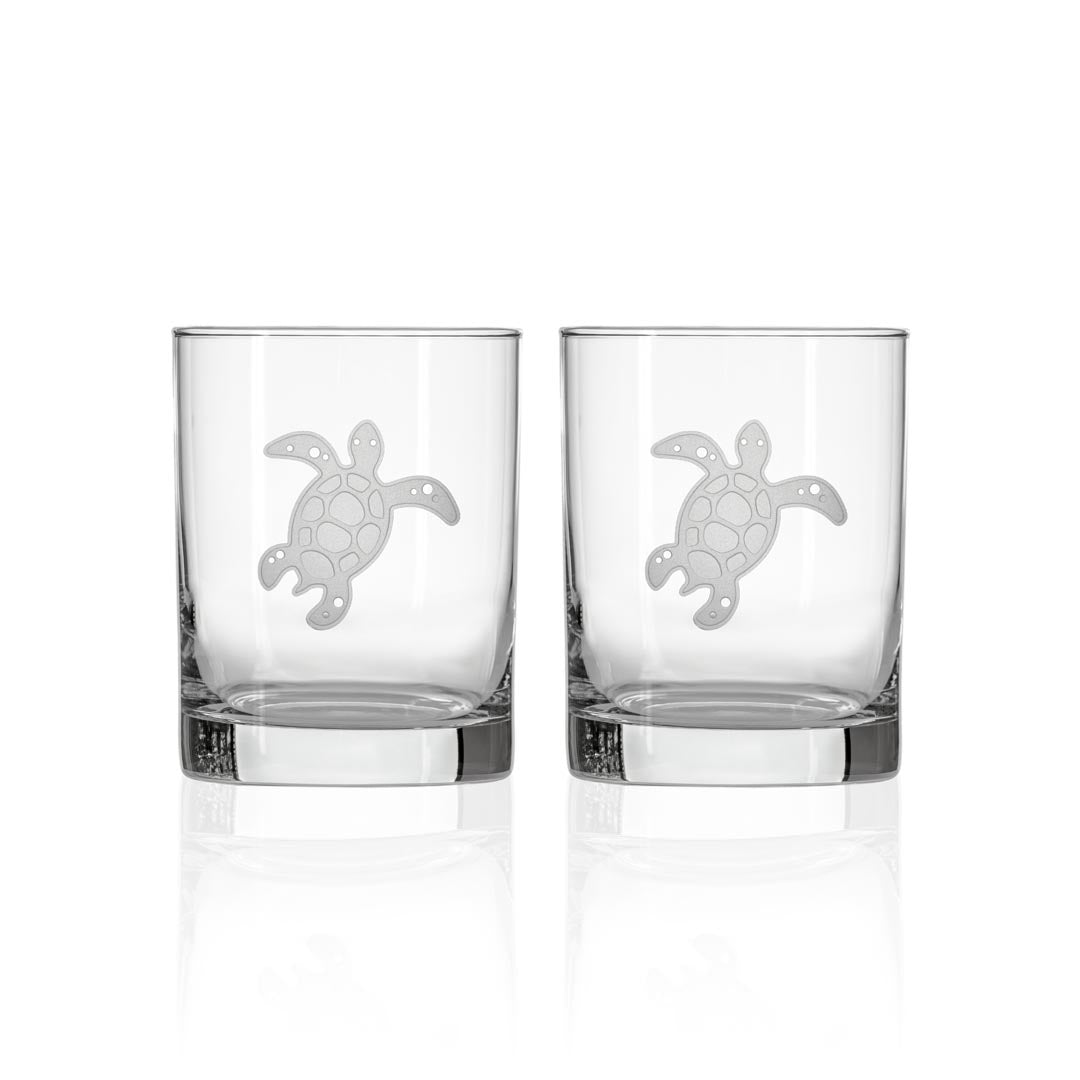 Premium 13oz Double Old Fashioned Whiskey Glasses Set of 2 - Heavy Base Cocktail Glasses for Bourbon, Scotch & Whiskey - Perfect for Home Bar, Gifts & Entertaining