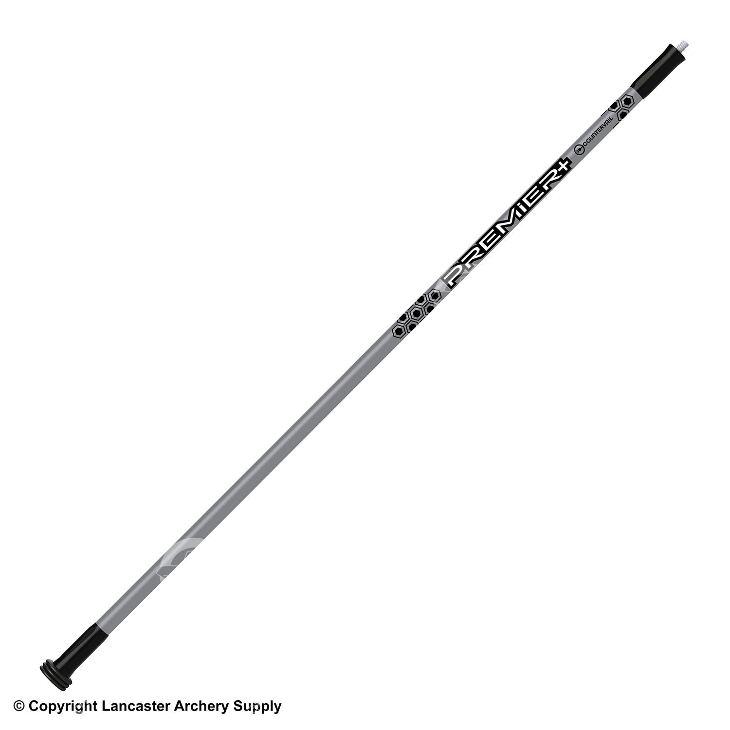 Bee Stinger Premier Plus Stabilizer with Countervail Technology - 33 Inch Hunting Stabilizer for Archery & Bowhunting - Improve Accuracy & Reduce Vibration