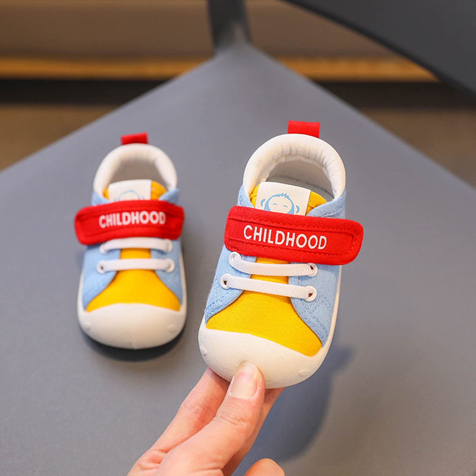 Baby Walking Shoes for Boys & Girls - Non-Slip Toddler Sneakers for First Steps & Playtime