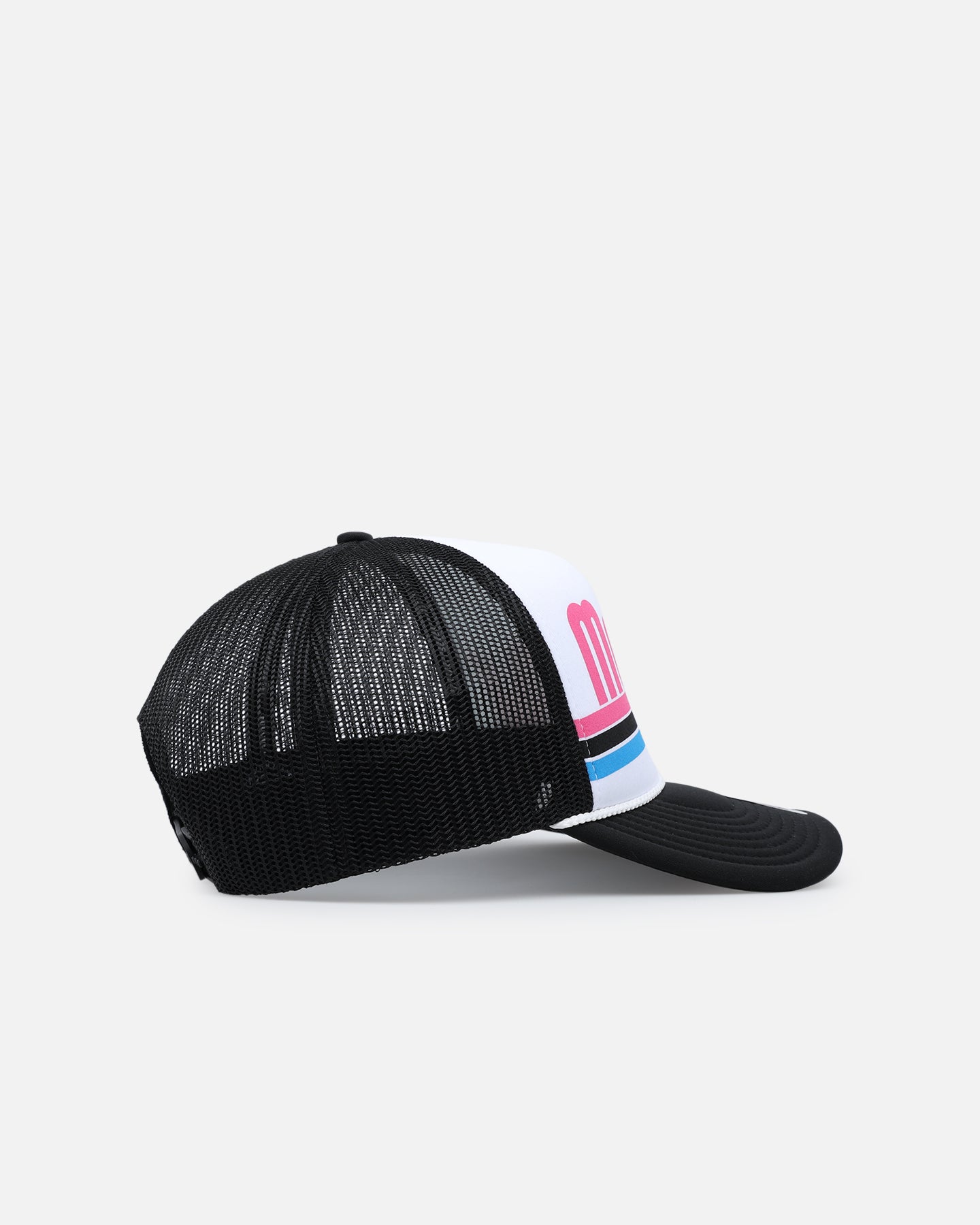 47 Brand Miami Marlins '47 Region Foam Trucker Snapback Black Hat - Adjustable Snapback Cap for Baseball Fans, Streetwear & Casual Outfits