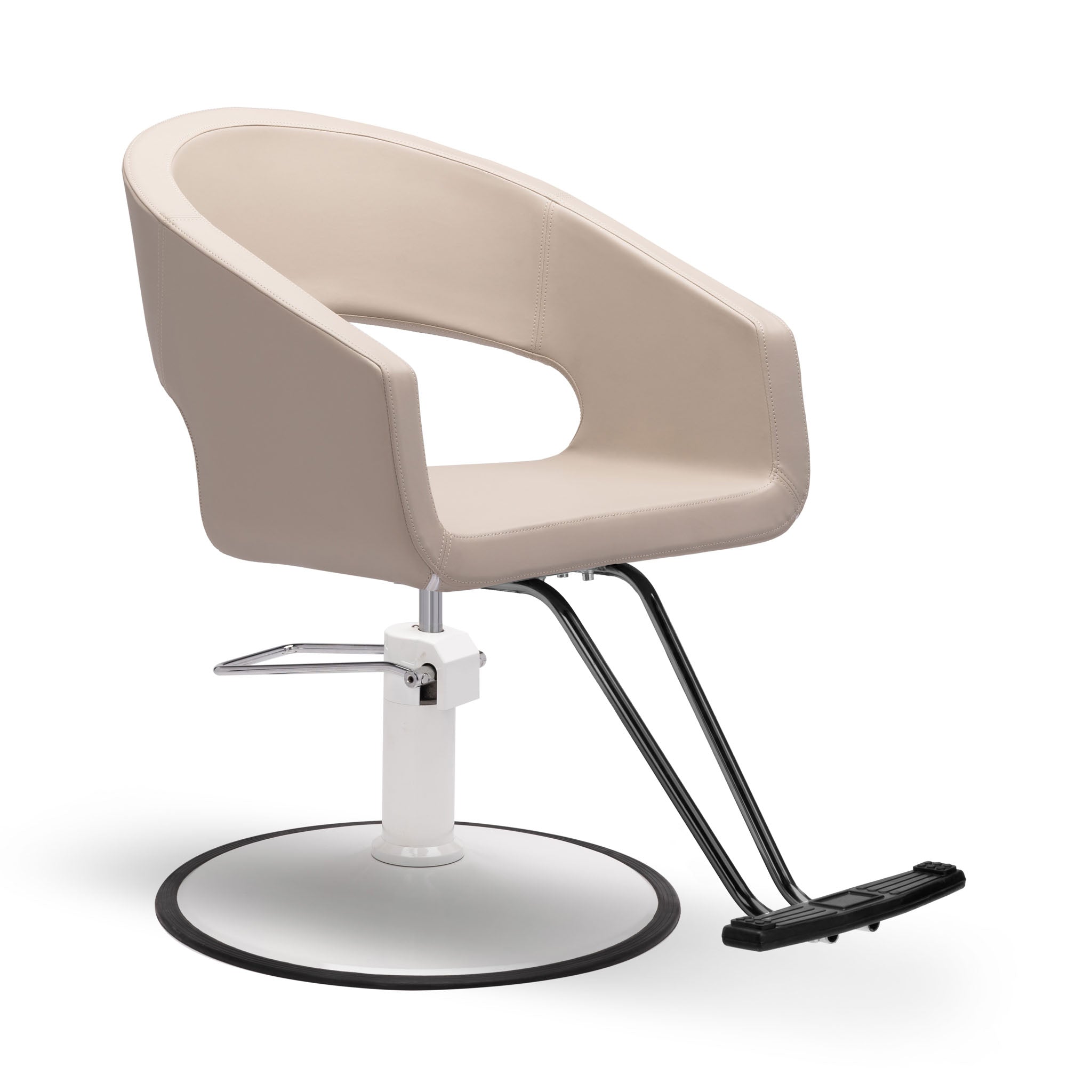 Lanvain® Relax Styling Chair 968 - Adjustable Salon Hairdressing Chair with Hydraulic Lift for Barber Shop, Beauty Salon & Home Use | Professional Styling & Comfortable Seating Solution