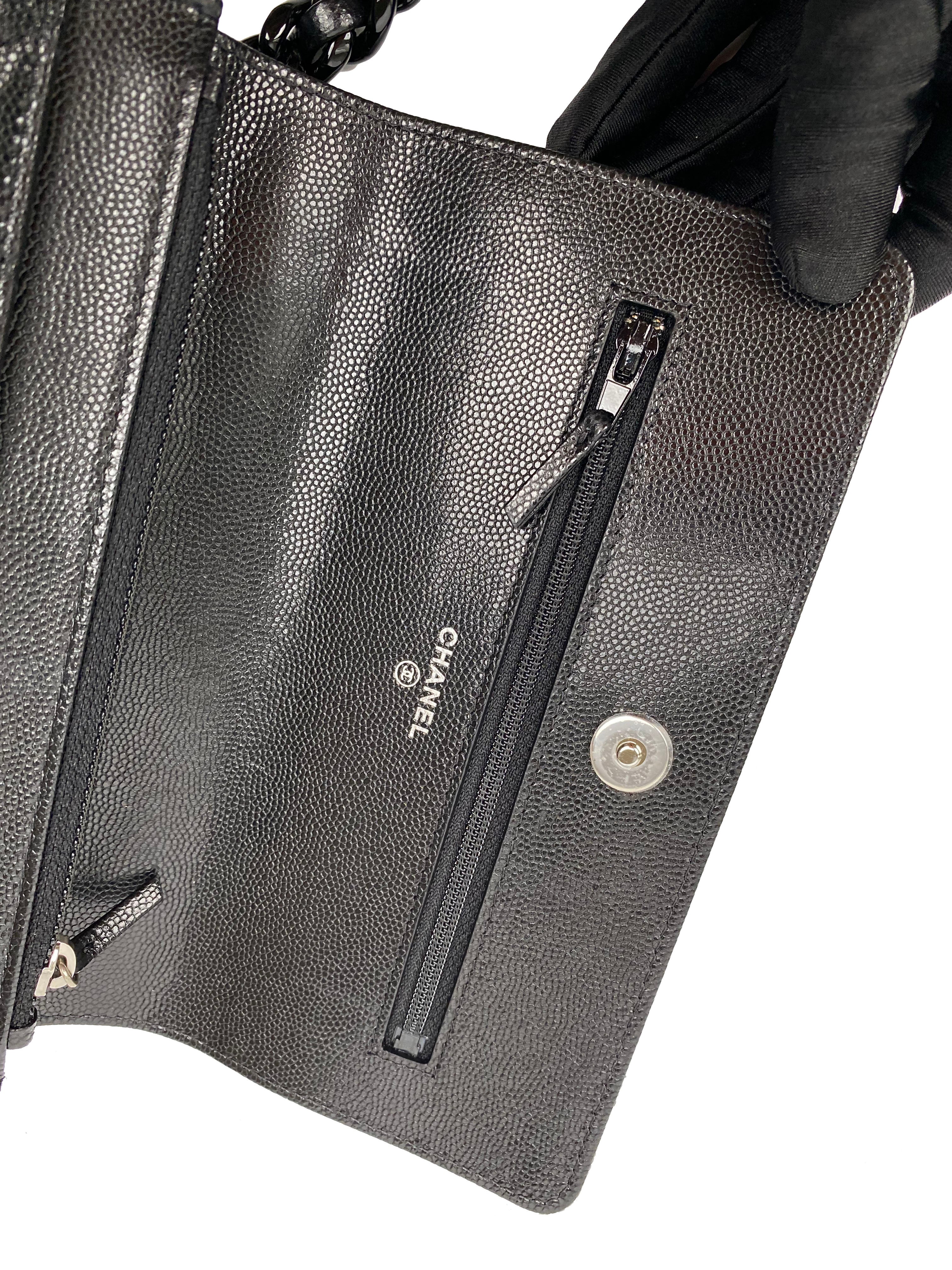 Chanel Black My Everything Wallet on Chain - Stylish Crossbody Bag for Women, Perfect for Evening Out & Daily Use