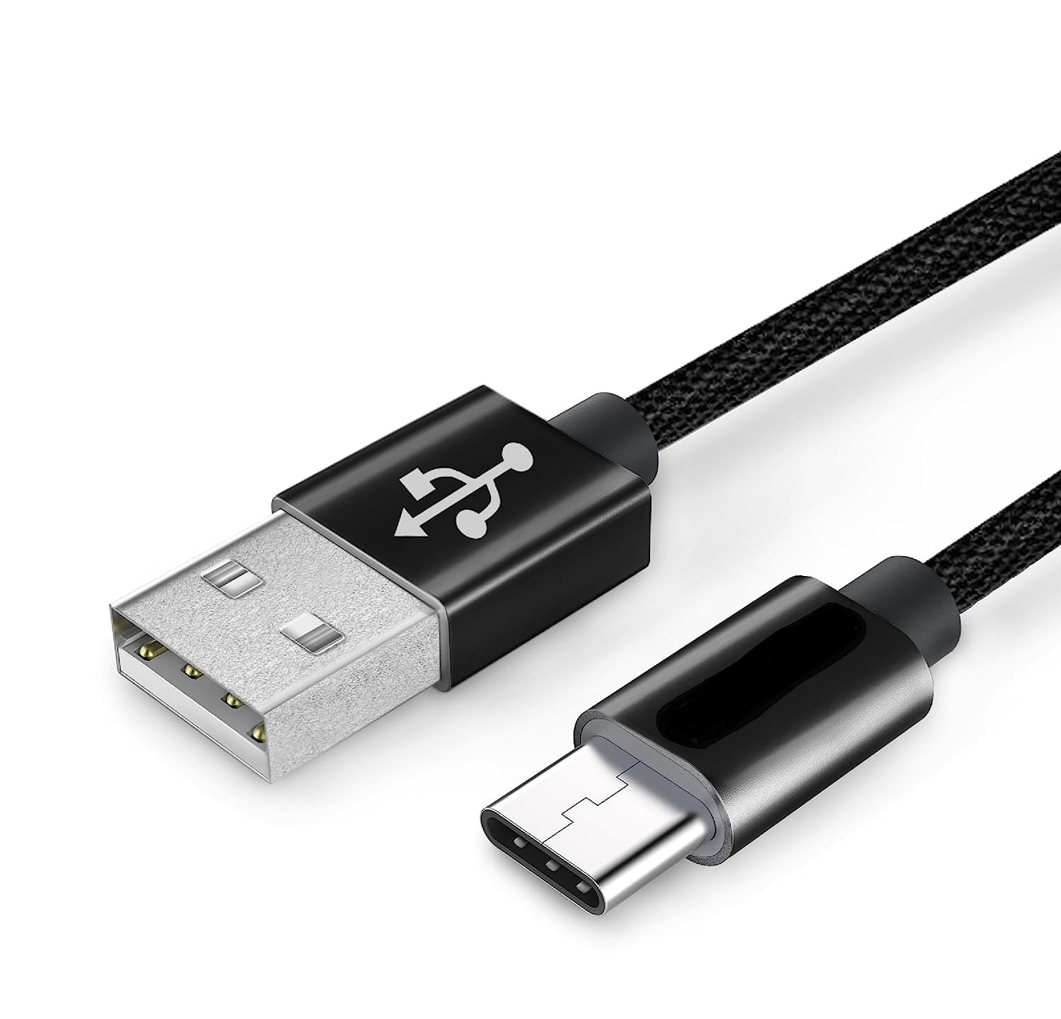 Samsung Galaxy A71 5G UW SM-A716 (2020) 2X 3FT USB 3.1 Type C to USB A Fast Charging Cable - Compatible with Smartphones, Tablets & Laptops for Home, Office & Travel Use