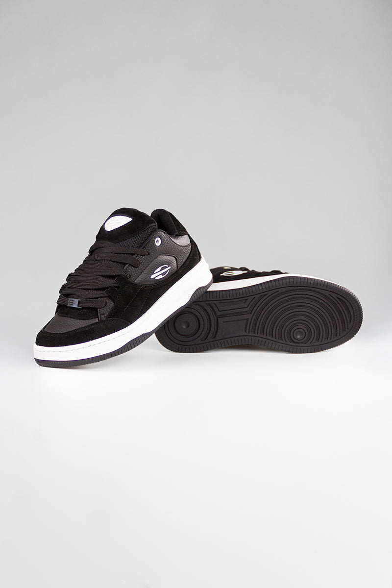 Mormaii Swell Black & White Running Shoes for Men & Women - Lightweight Comfortable Sneakers for Jogging, Gym, and Daily Wear