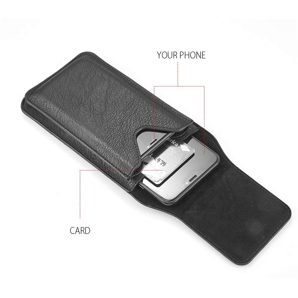 Magnetic Belt Clip Holster Case for Motorola Edge 20 Pro/Edge 20/Edge 20 Lite/One 5G UW Ace/Defy 2021 - Universal Phone Holder with Strong Magnet for Secure Carrying | Perfect for Work, Outdoor Activities & Hands-Free Use