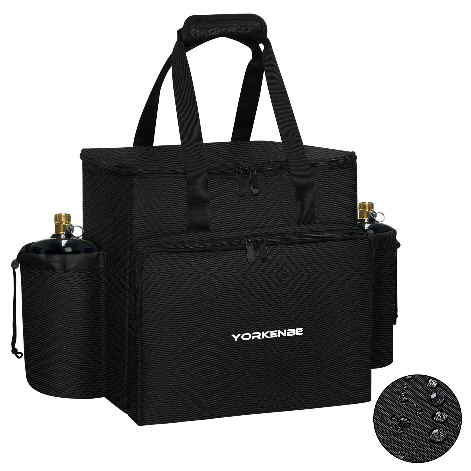 Portable Heater Carry Bag for Mr. Heater MH9BX - Waterproof Buddy Propane Heater Carrying Case with Multiple Pockets & Anti-Slip Bottom - Ideal for Camping, RV Trips, and Outdoor Adventures