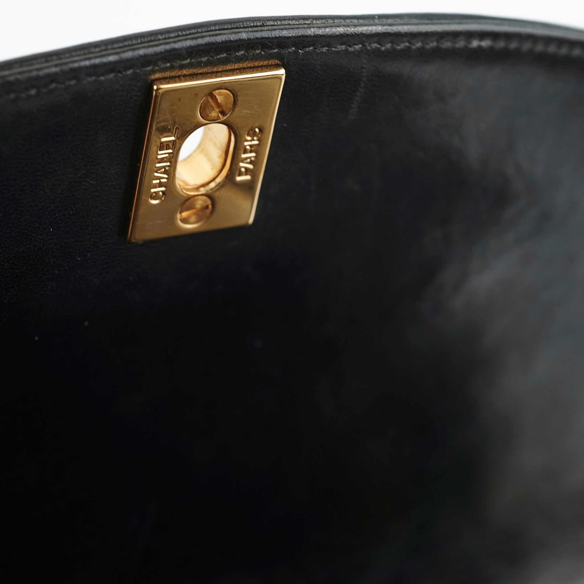 Authentic Chanel Small Vintage Diana Lambskin Leather Shoulder Bag Black - Perfect for Date Night & Special Occasions
