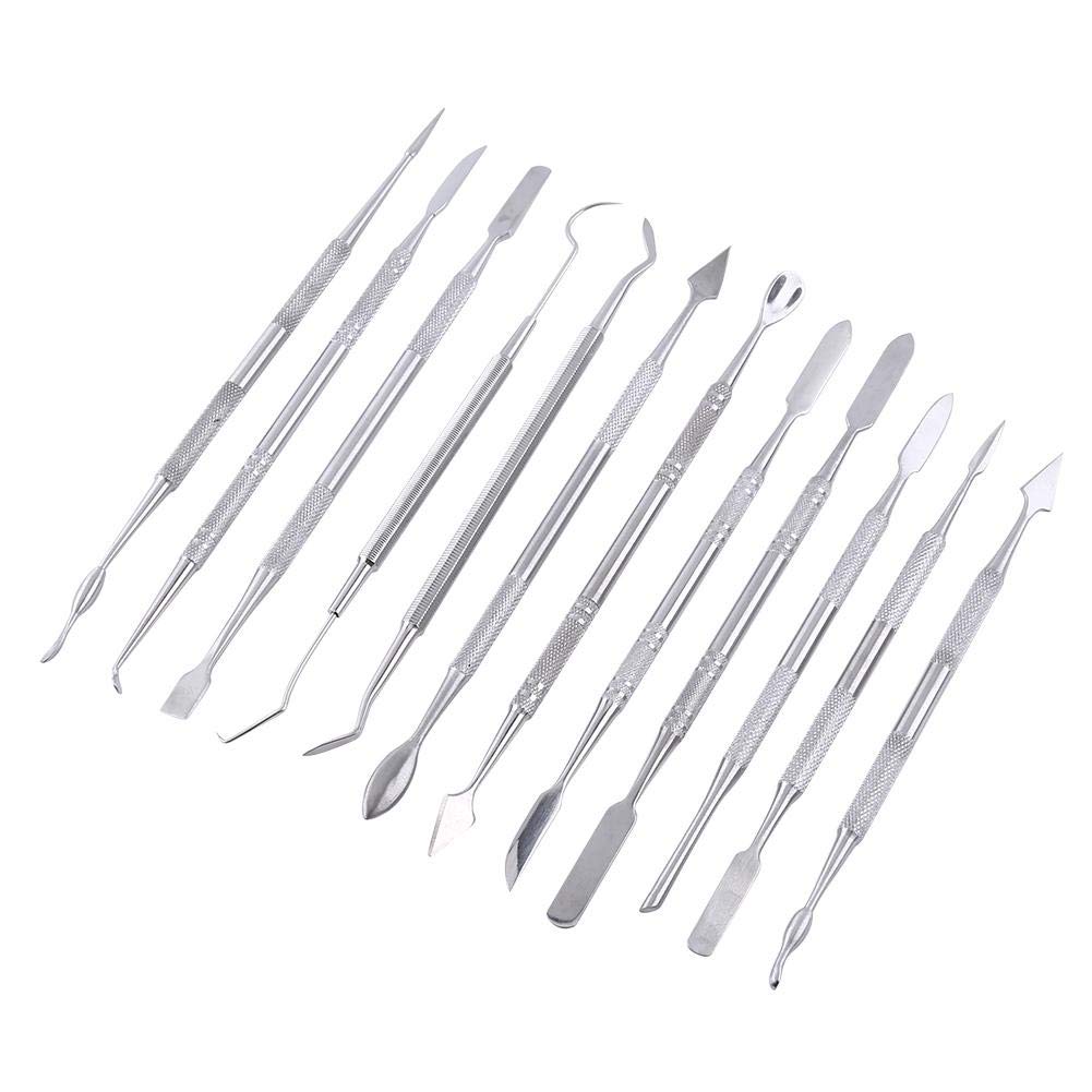 Premium Stainless Steel Wax Carving Tools Set - Double-Sided Sculpting Kit for Clay, Foam, Wood & Art Projects - Ideal for DIY Crafts, Model Making & Professional Sculpture Work