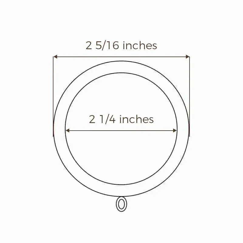 32 Pack Rod Eyelets Rings - Heavy Duty Stainless Steel Grommets for DIY Projects, Tarps, Banners, and Marine Applications