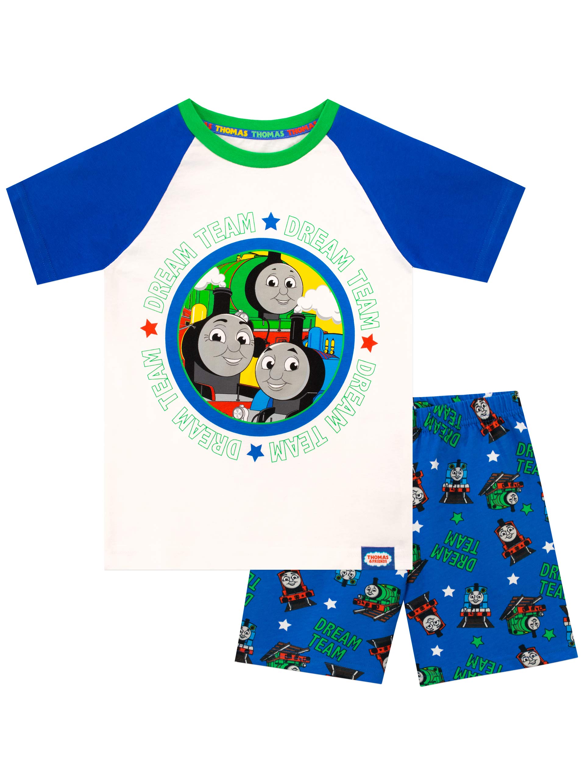 Thomas & Friends Boys' Pajama Set - Thomas the Tank Engine 2-Piece Sleepwear for Kids | Soft Cotton PJs for Bedtime & Playtime