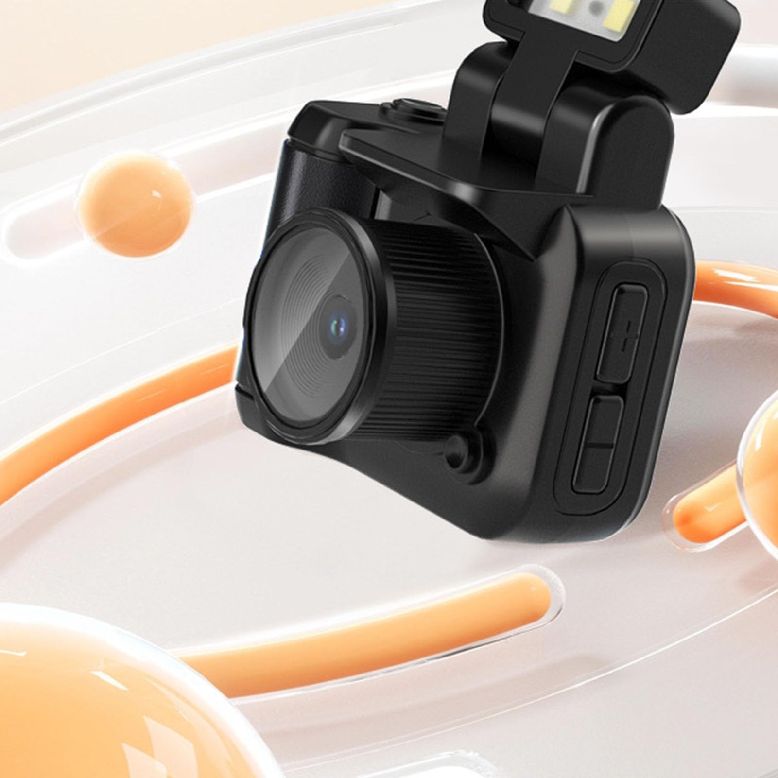 1080P HD Mini Digital Camera with Flash Light - Compact Travel Camera for Photography & Vlogging, 64GB Memory (Perfect for Travel, Outdoor Adventures & Content Creation)
