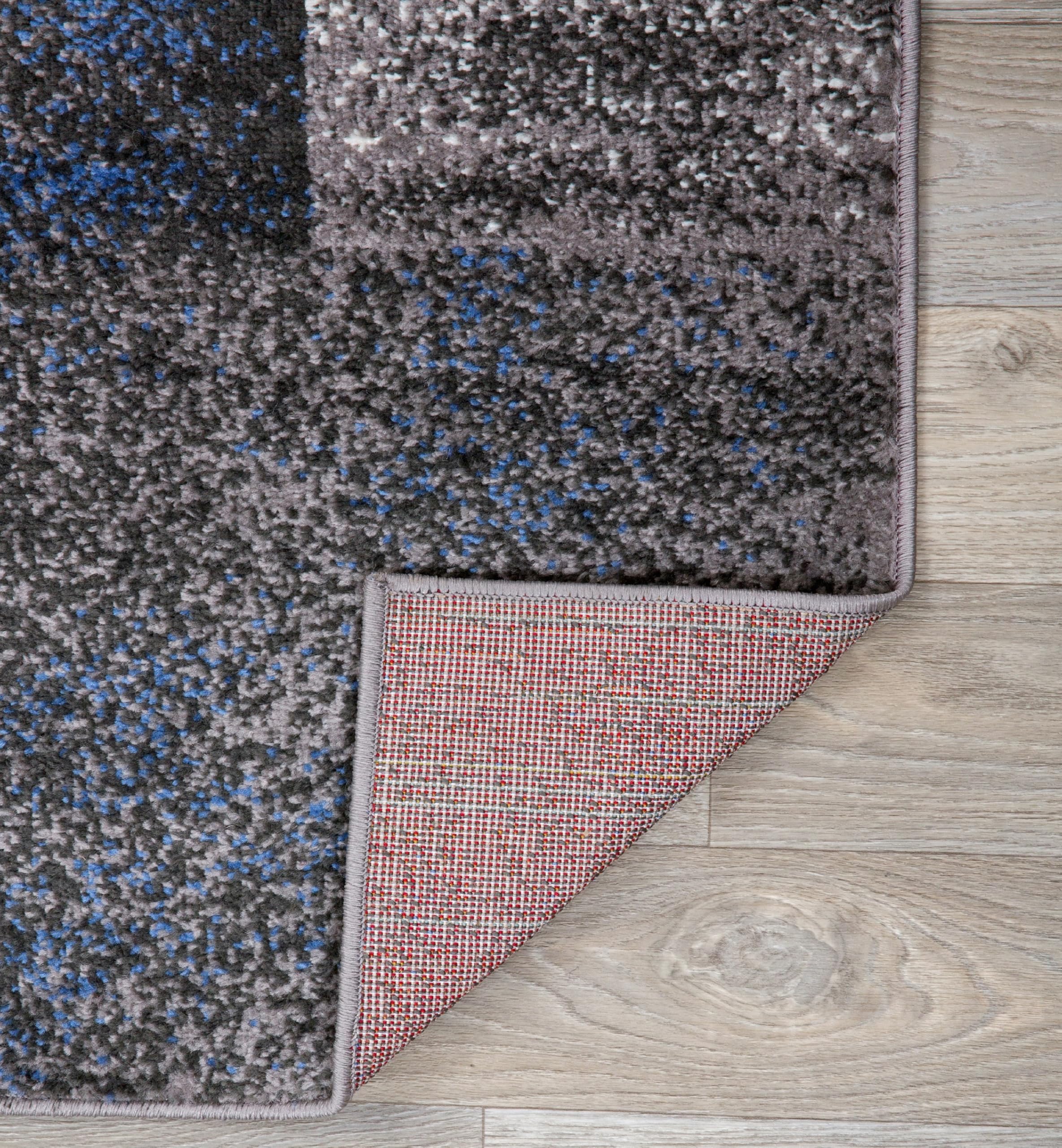 Modern Distressed Boxes Area Rug 7'10