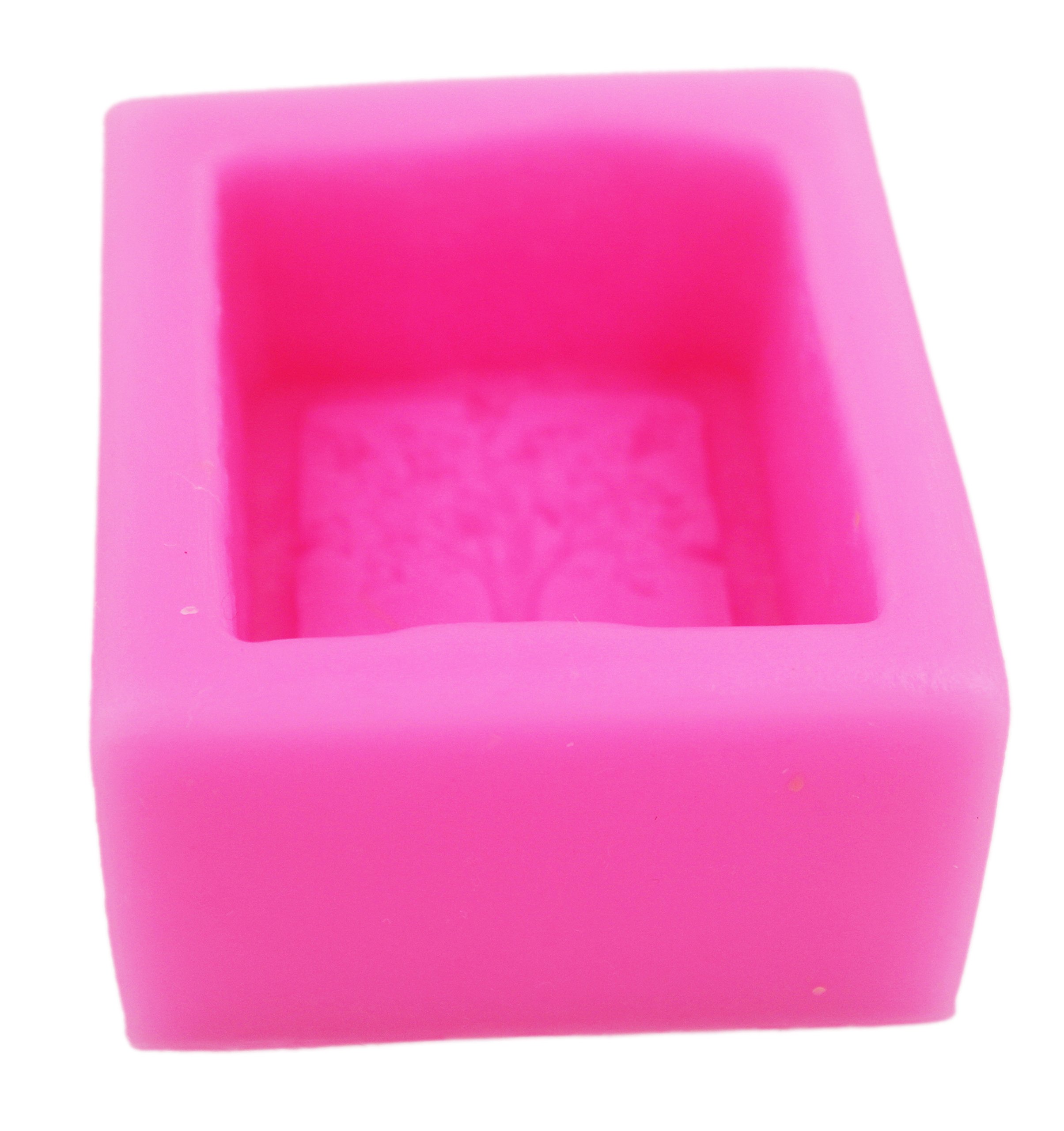 Longzang Natural S0217 Silicone Soap Mold DIY Handmade Craft Art Molds for Soap Making, Bath Bombs, Candles & Resin Crafts