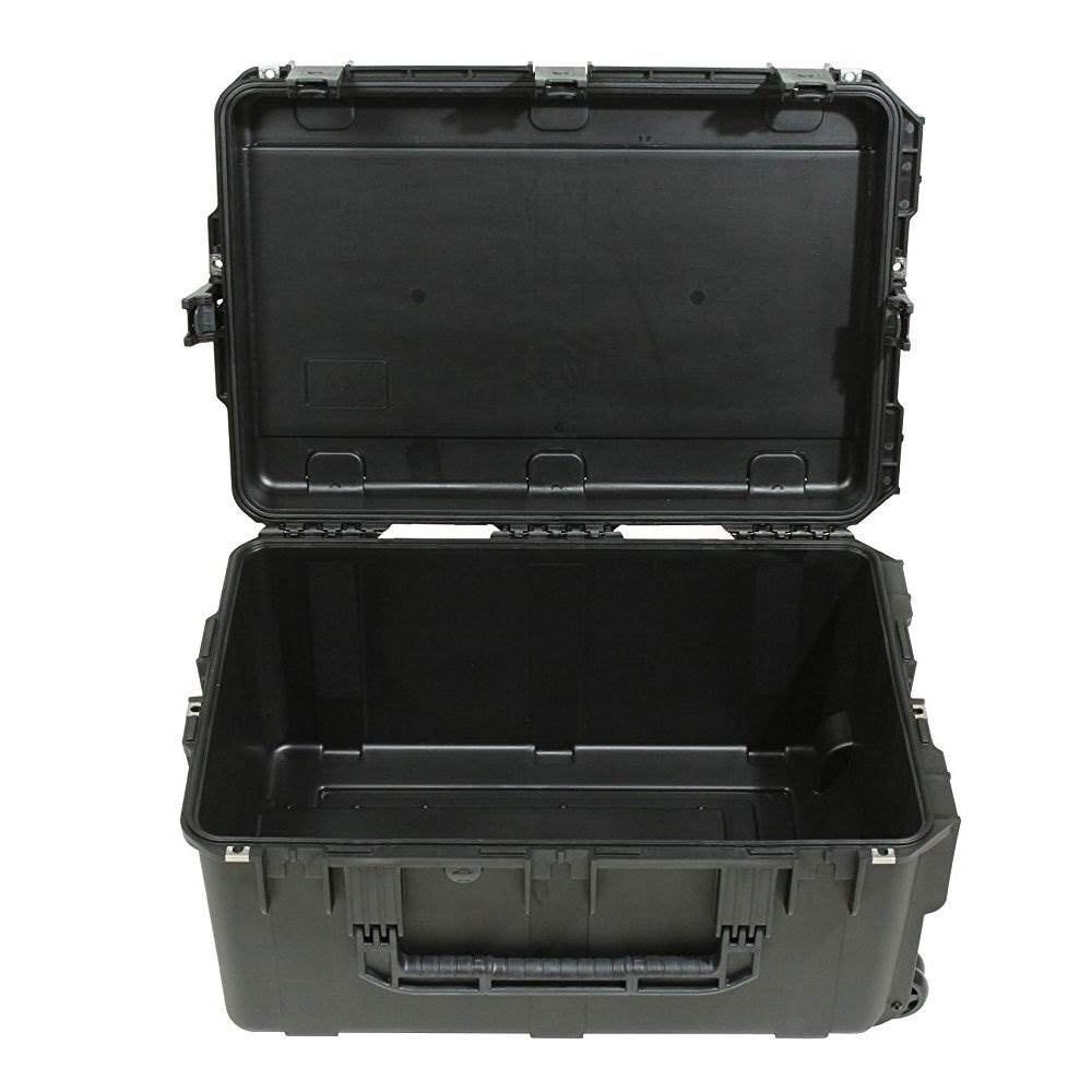 SKB Cases 3I-2617-12BE Hard Plastic Military Standard (Mil-Std) Waterproof Rolling Utility Case for Electronics Storage & Transport - Ideal for Equipment Protection, Field Work & Travel